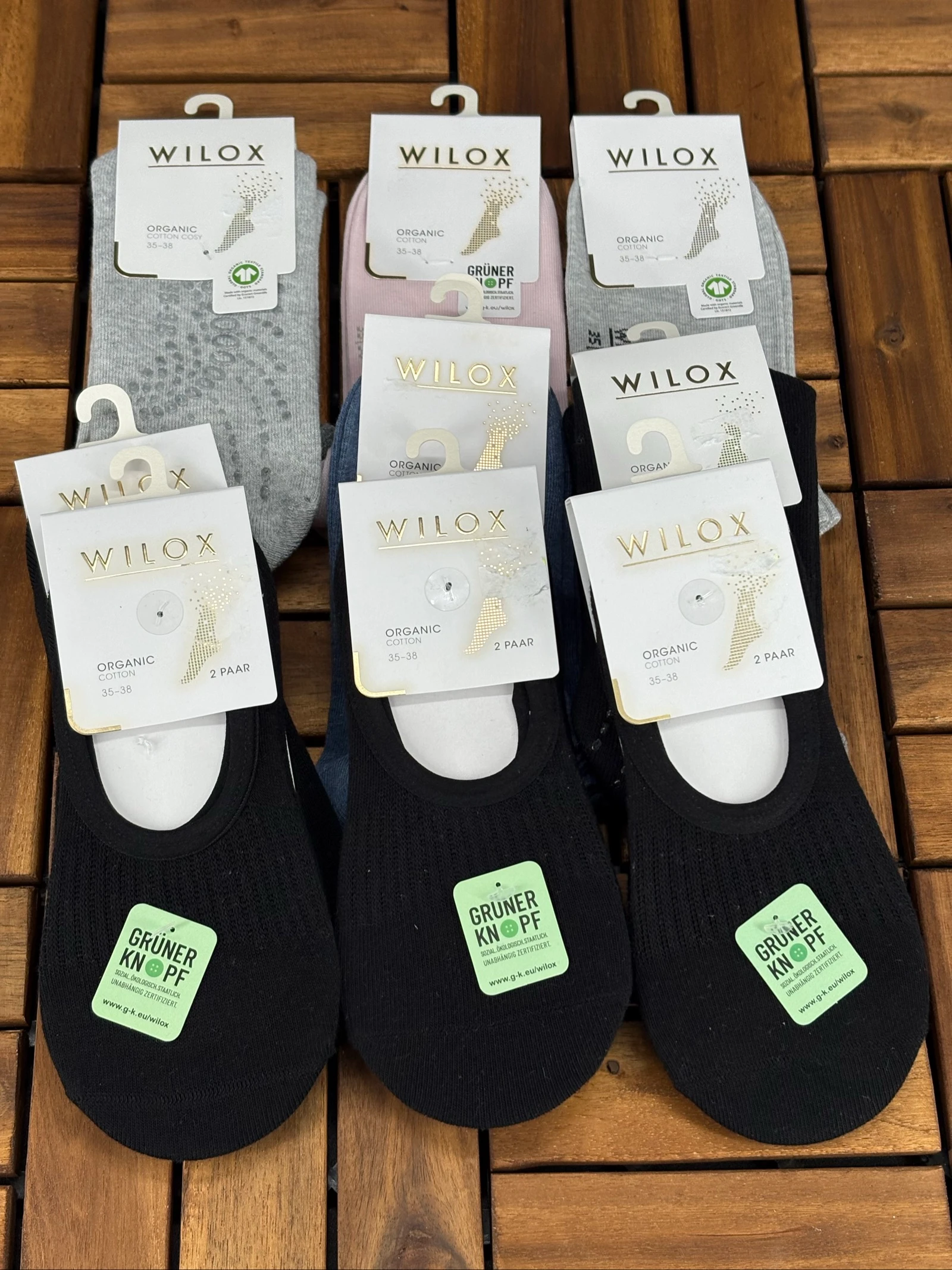 Lot 14 paires de chaussette Wilox 35-38